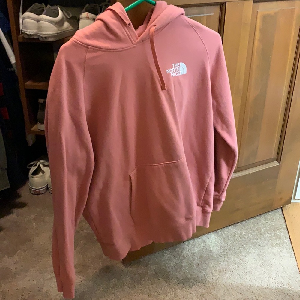 Women’s Pink north face hoodie